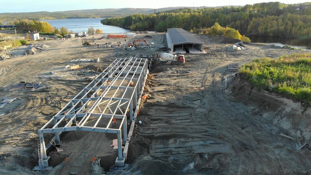 Производственный цех для выращивания молоди