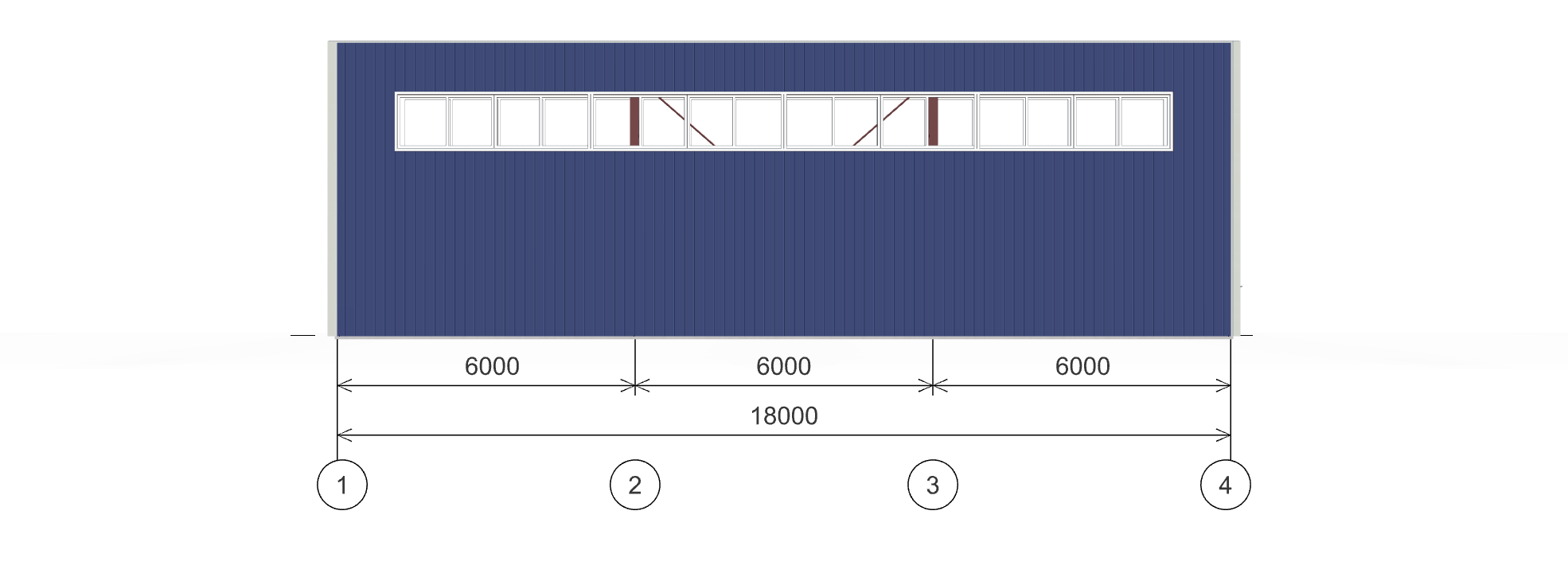 Быстровозводимый цех, 324 кв.м