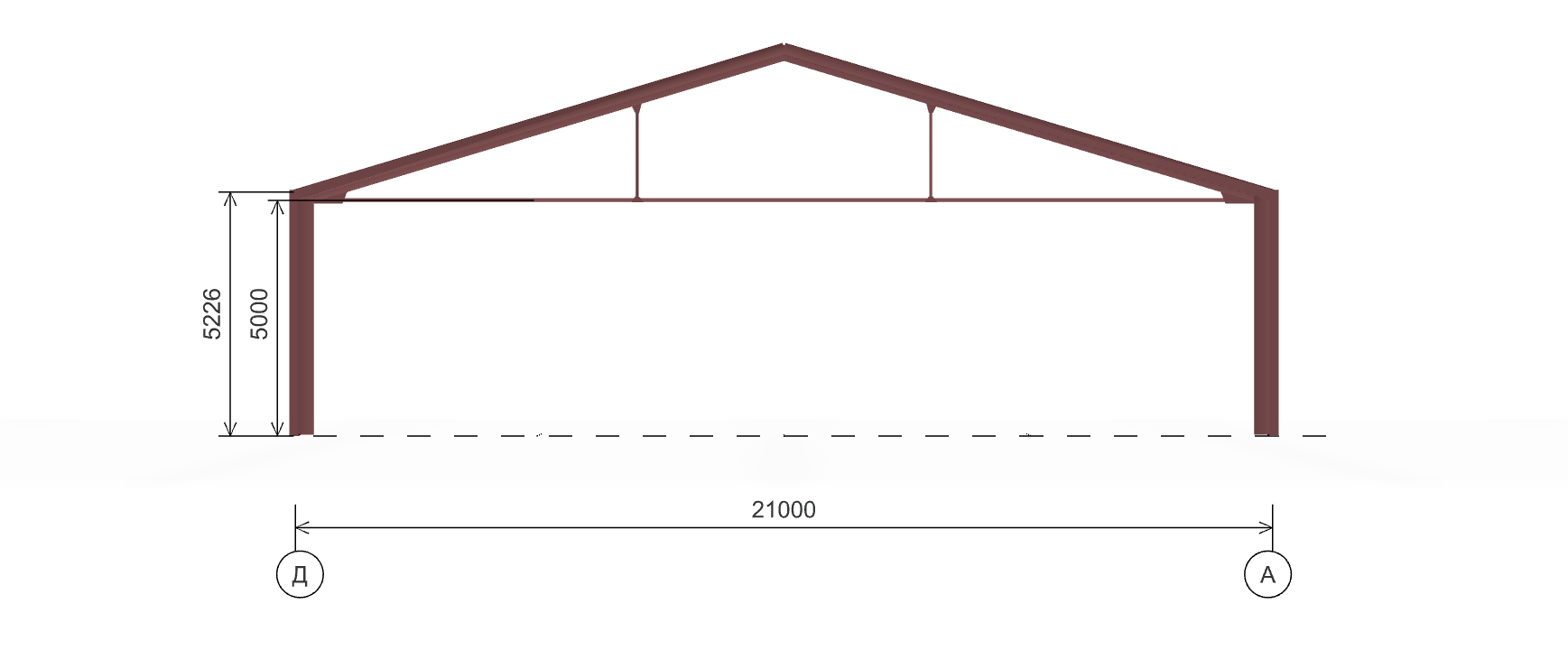 Быстровозводимая птицефабрика, 882 кв.м