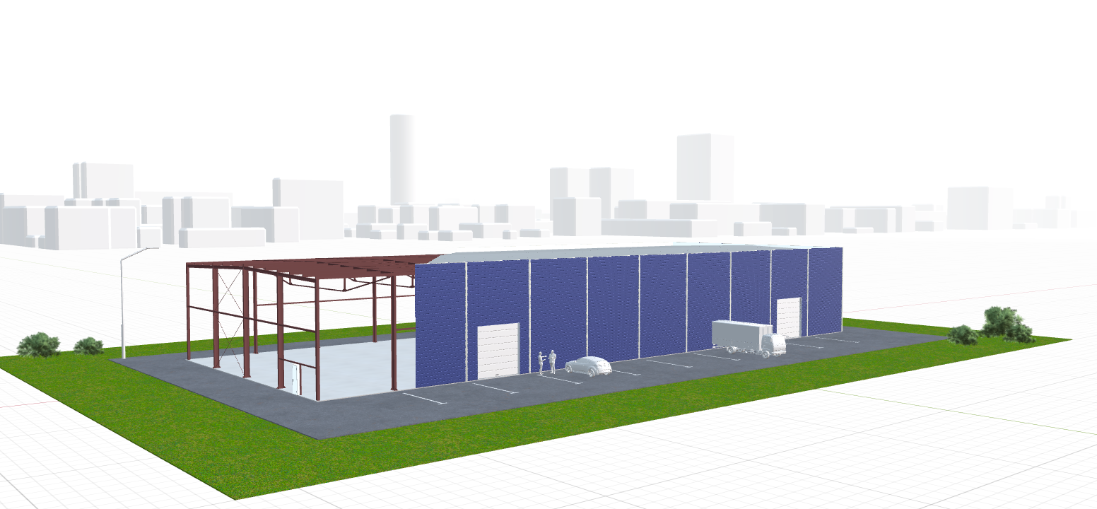 Производственное здание, 1440 кв.м