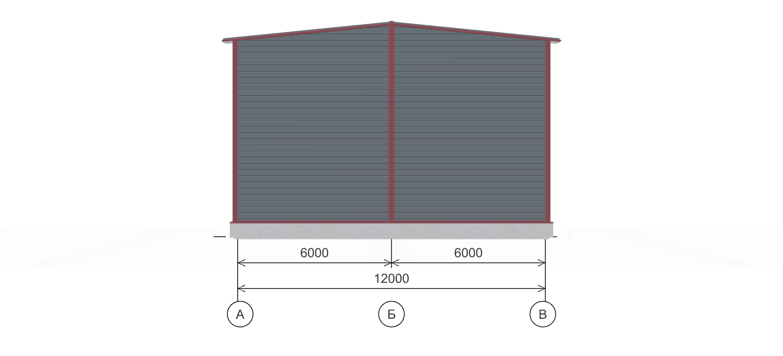 Автосервис для грузовых автомобилей, 288 кв.м