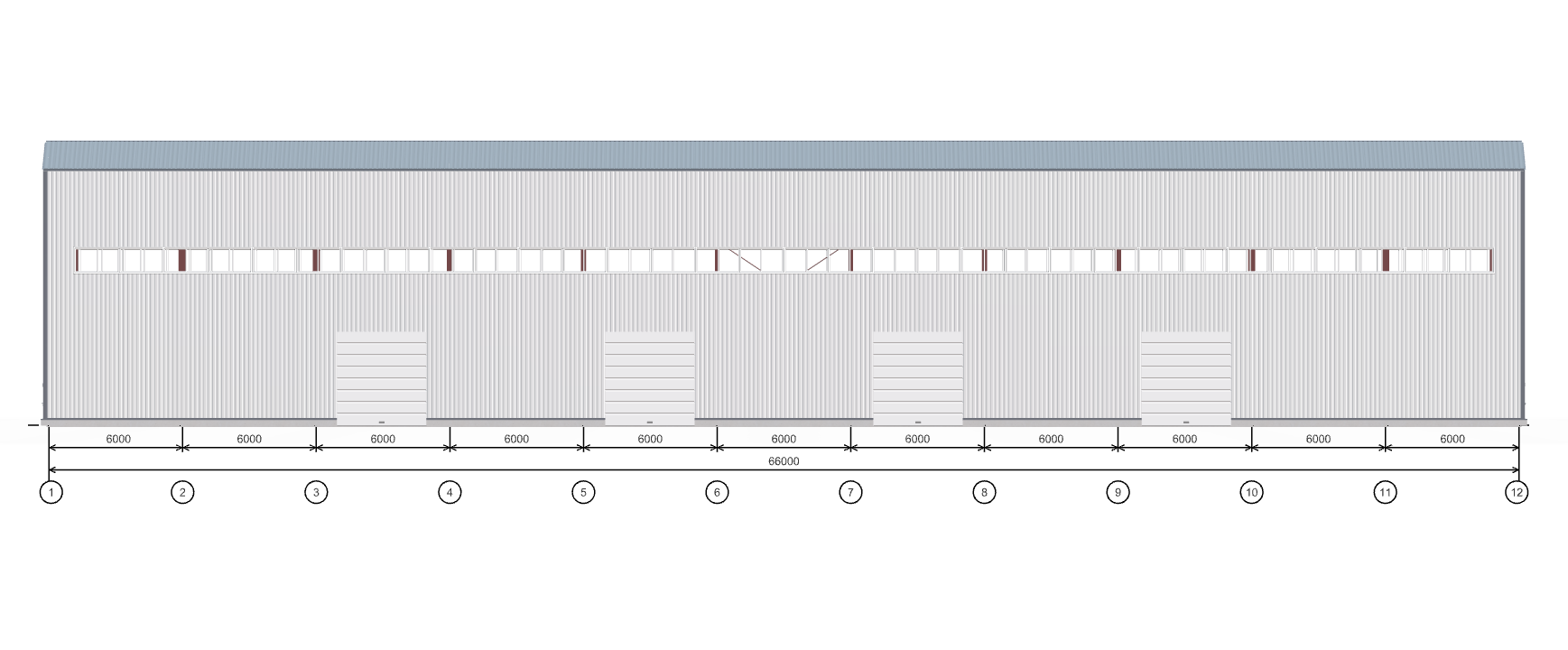 Быстровозводимый цех, 1584 кв.м