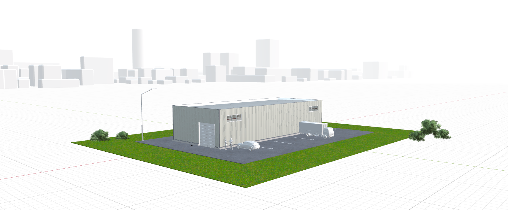 Быстровозводимый цех, 360 кв.м