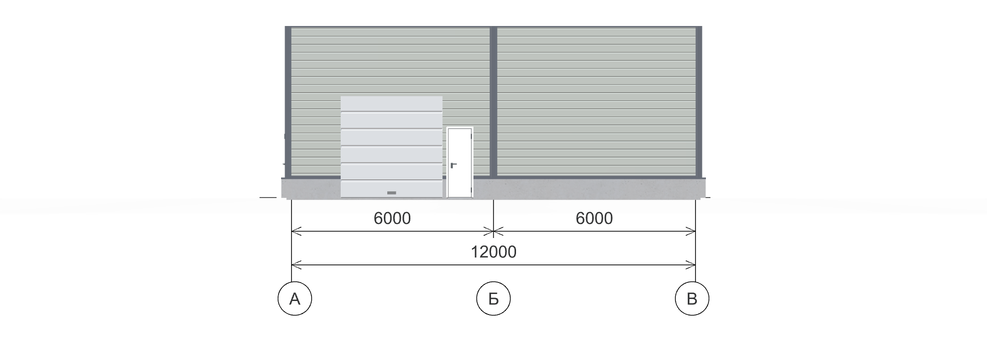 Быстровозводимый магазин, 288 кв.м