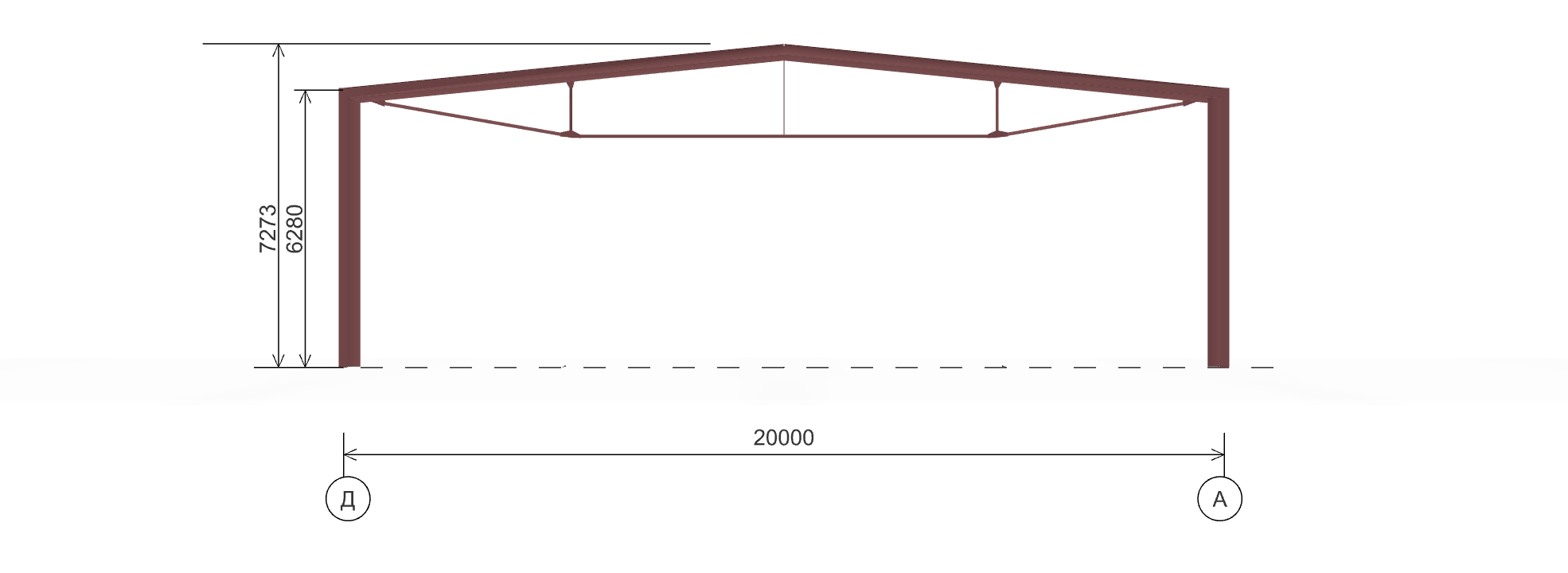 Производственное здание, 800 кв.м