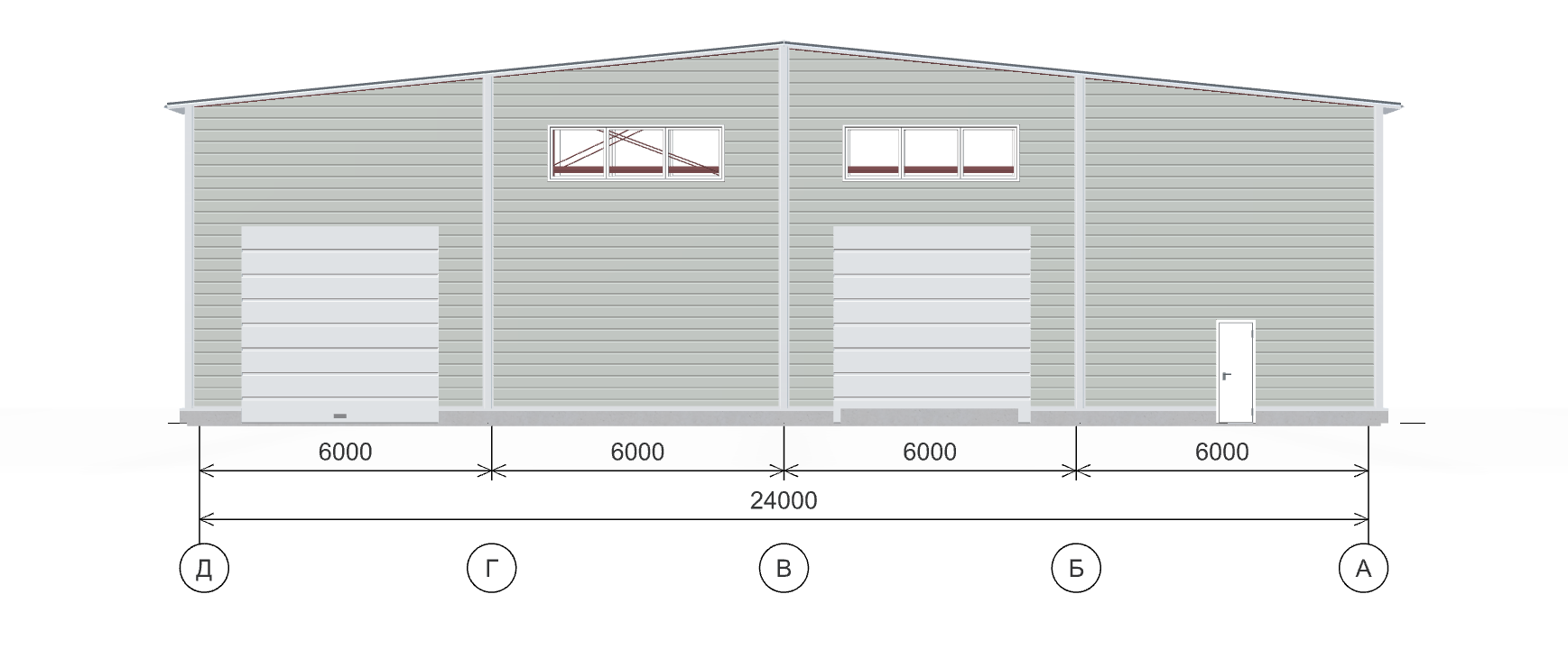 Теплое здание, 960 кв.м