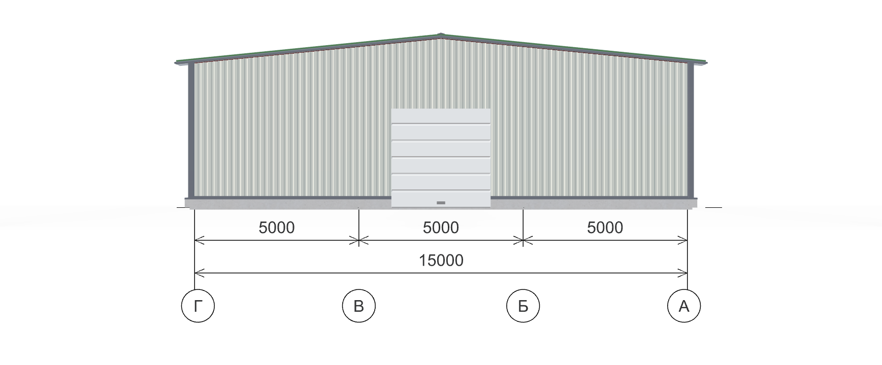 Ангар для сельхозтехники, 270 кв.м