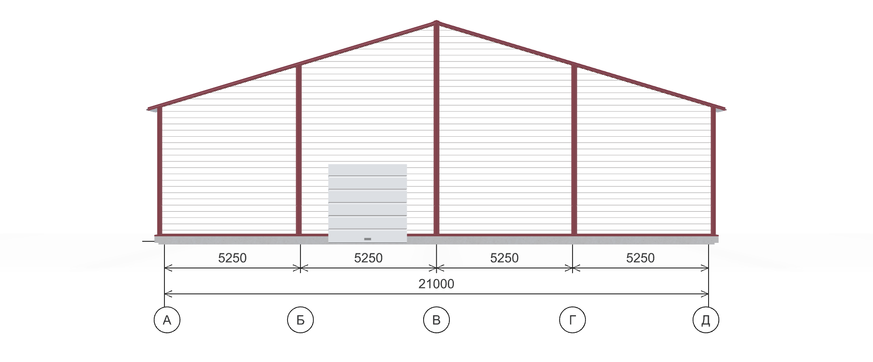 Быстровозводимая птицефабрика, 882 кв.м
