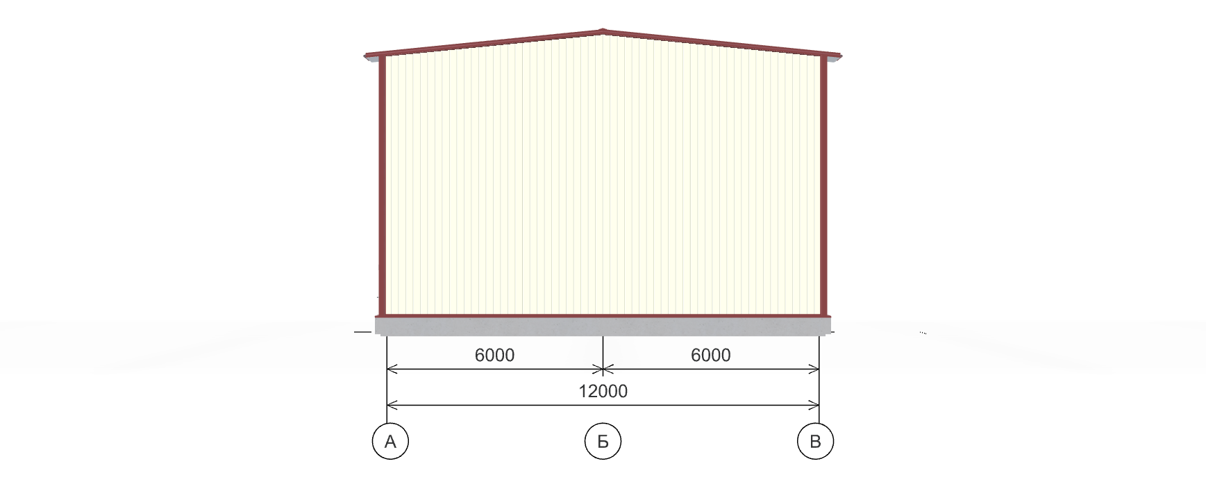 Ангар для спецтехники, 504 кв.м