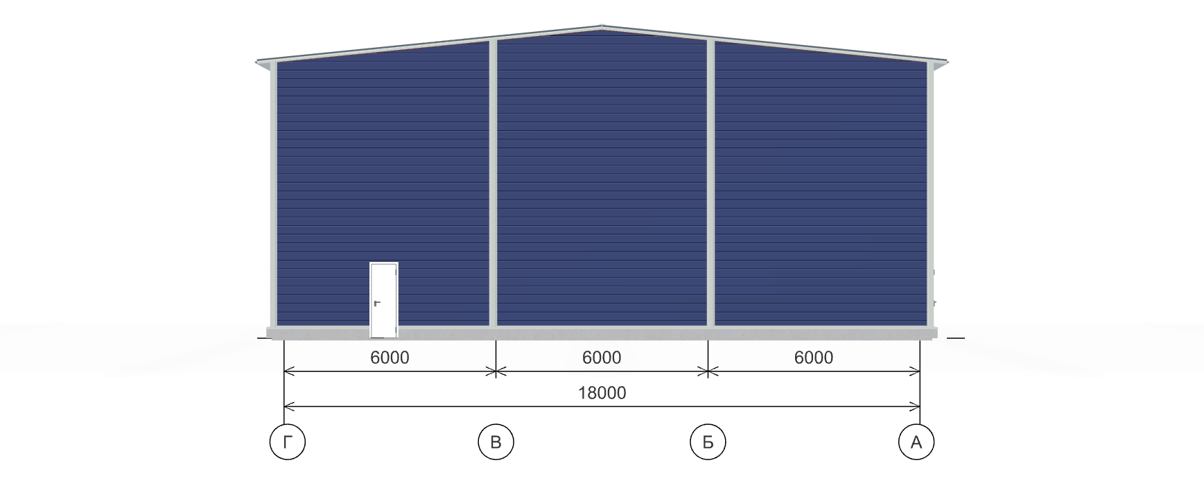 Производственное здание, 1620 кв.м