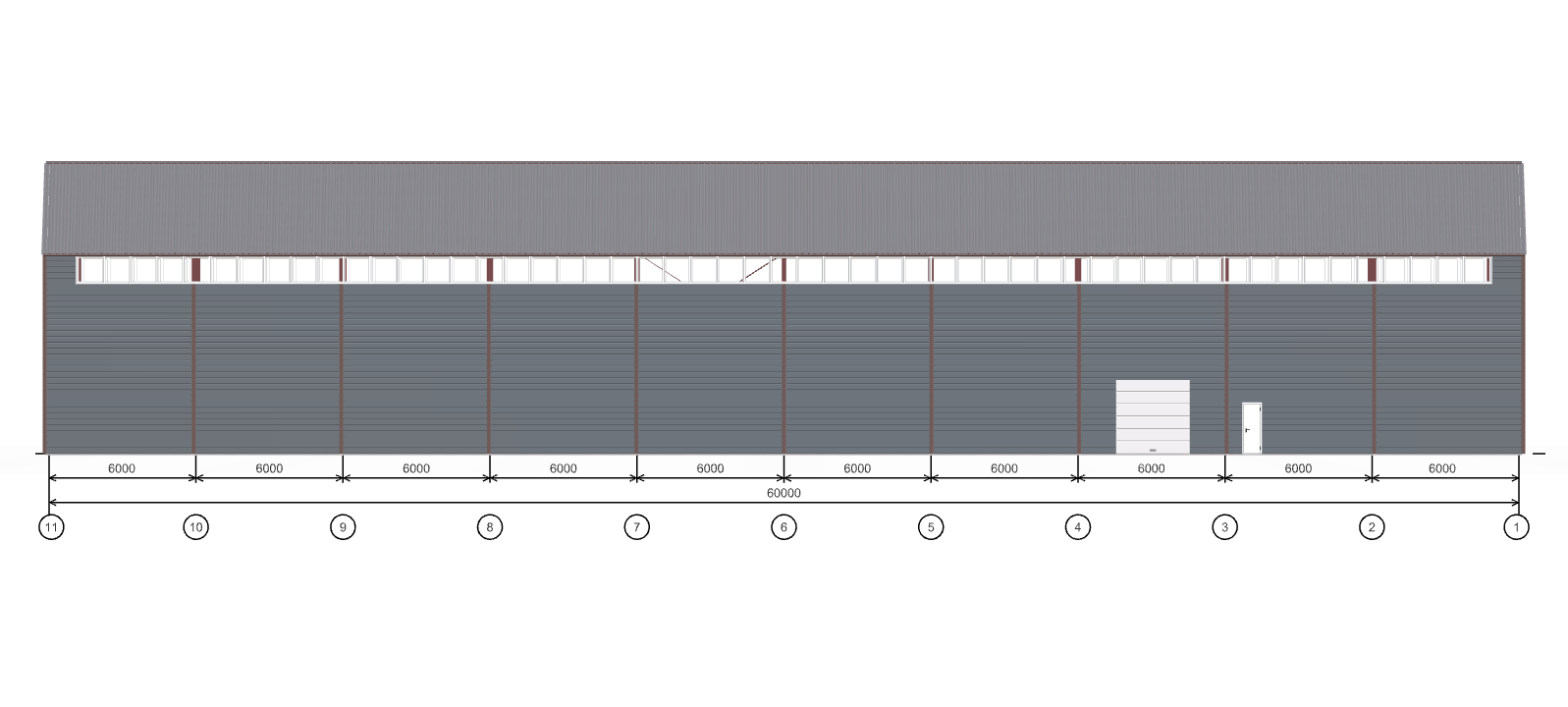 Быстровозводимая животноводческая ферма, 1440 кв.м