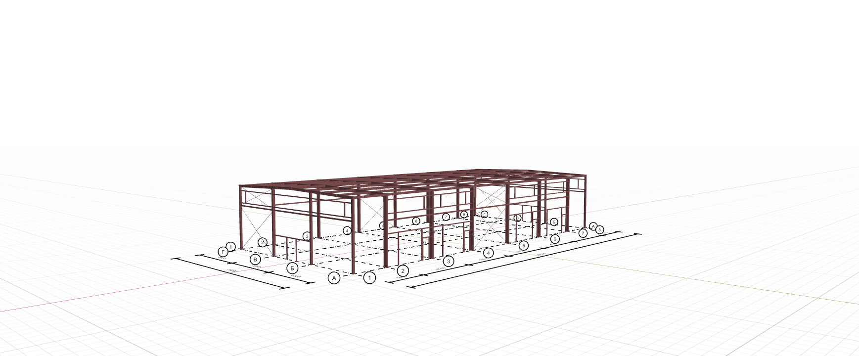 Быстровозводимый автосервис, 684 кв.м