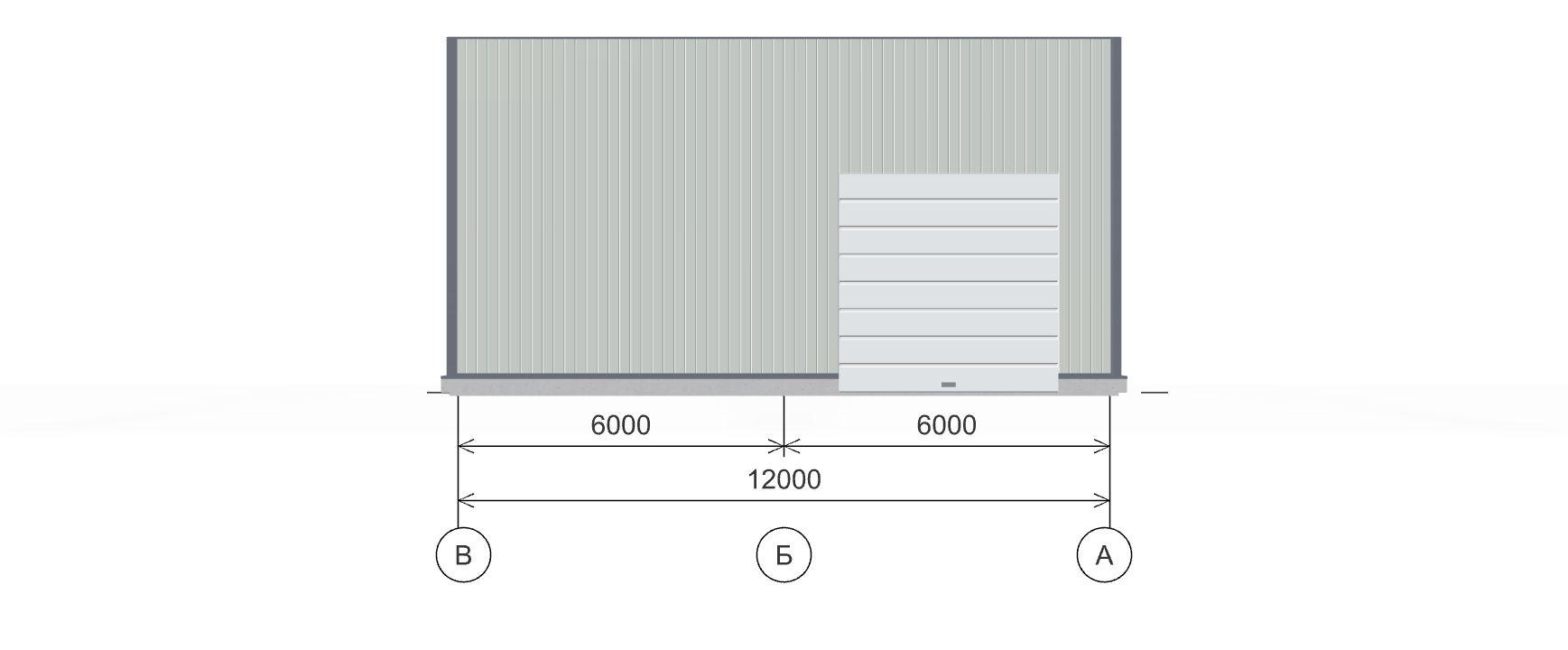 Быстровозводимый цех, 360 кв.м