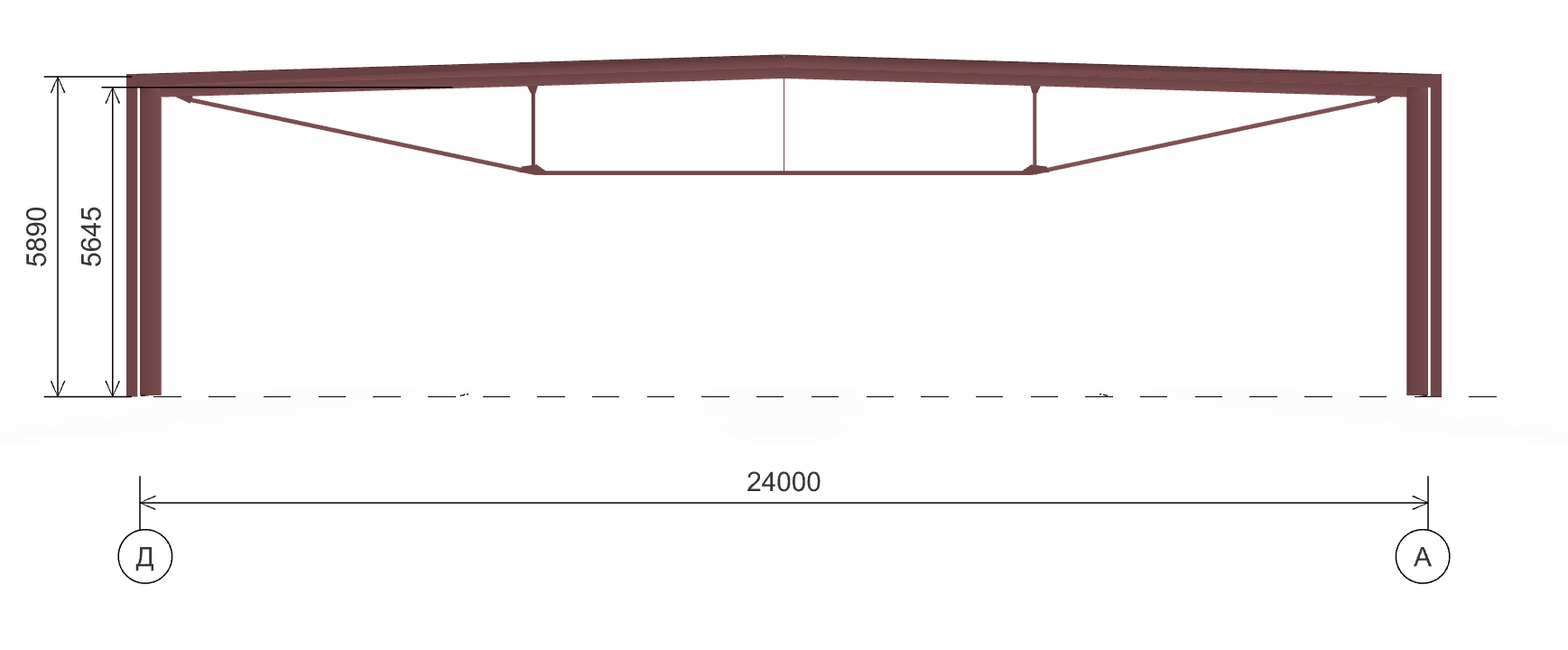 Быстровозводимый магазин, 1440 кв.м