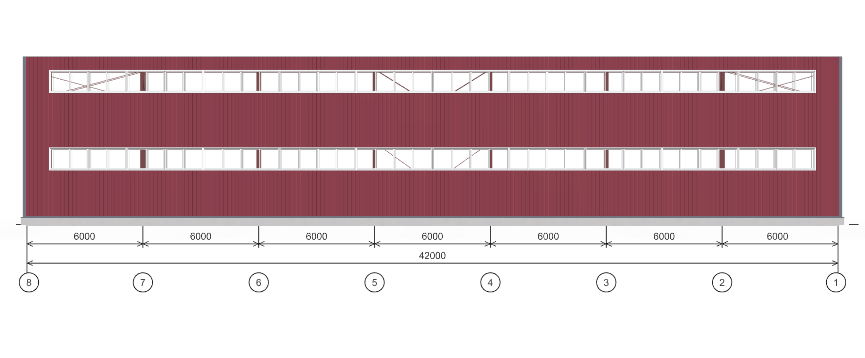Производственное здание с кран-балкой, 630 кв.м