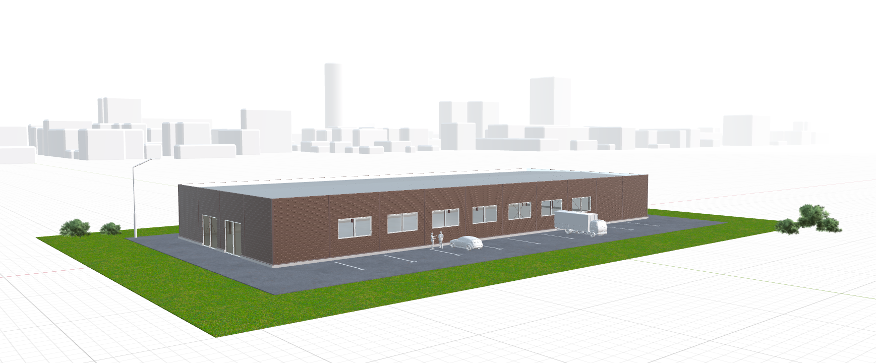 Быстровозводимый магазин, 1440 кв.м