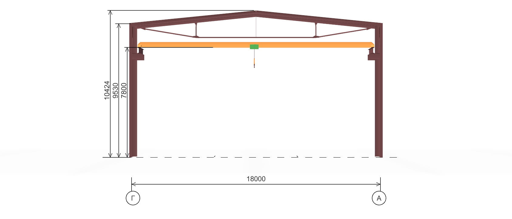 Производственное здание, 1188 кв.м