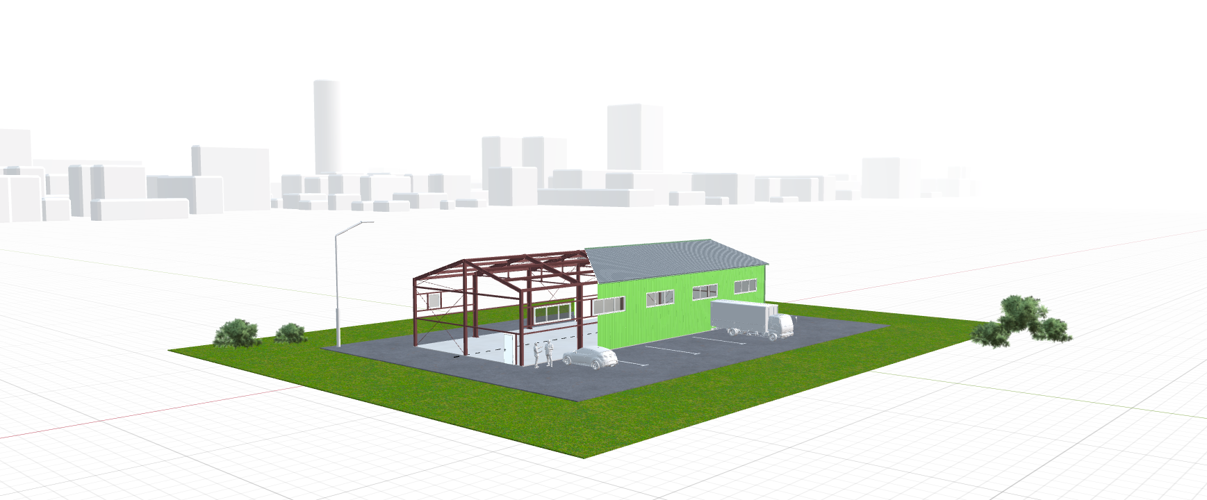 Быстровозводимое овощехранилище, 360 кв.м