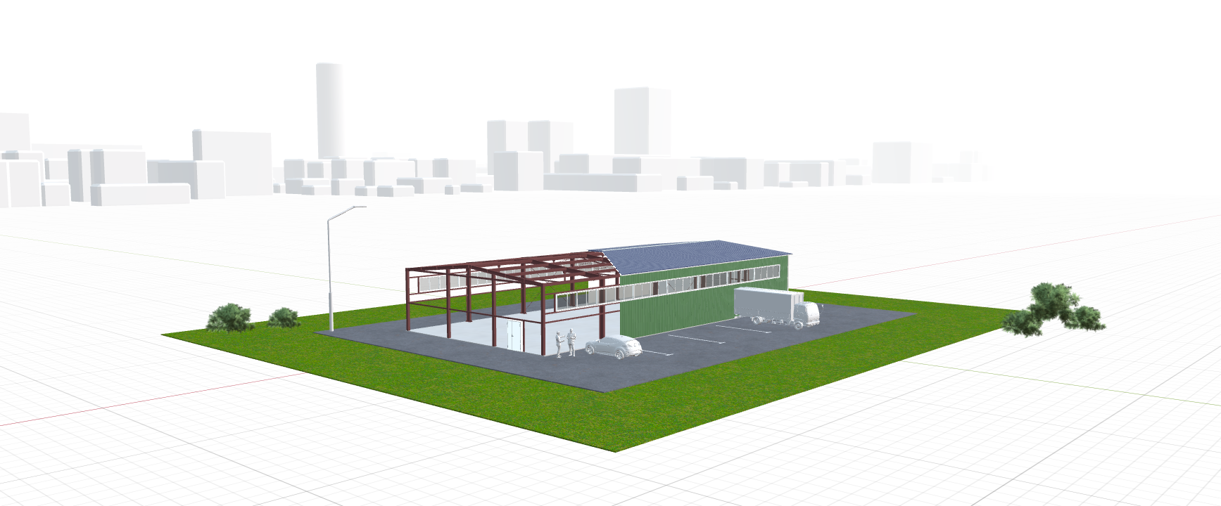 Быстровозводимое овощехранилище, 450 кв.м