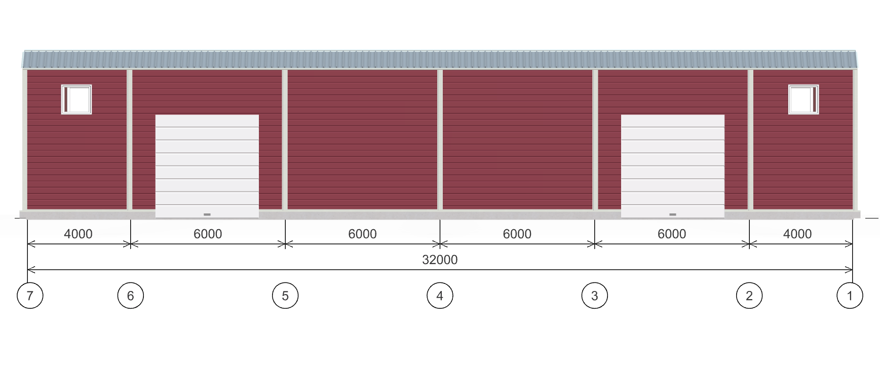 Быстровозводимый гараж, 384 кв.м