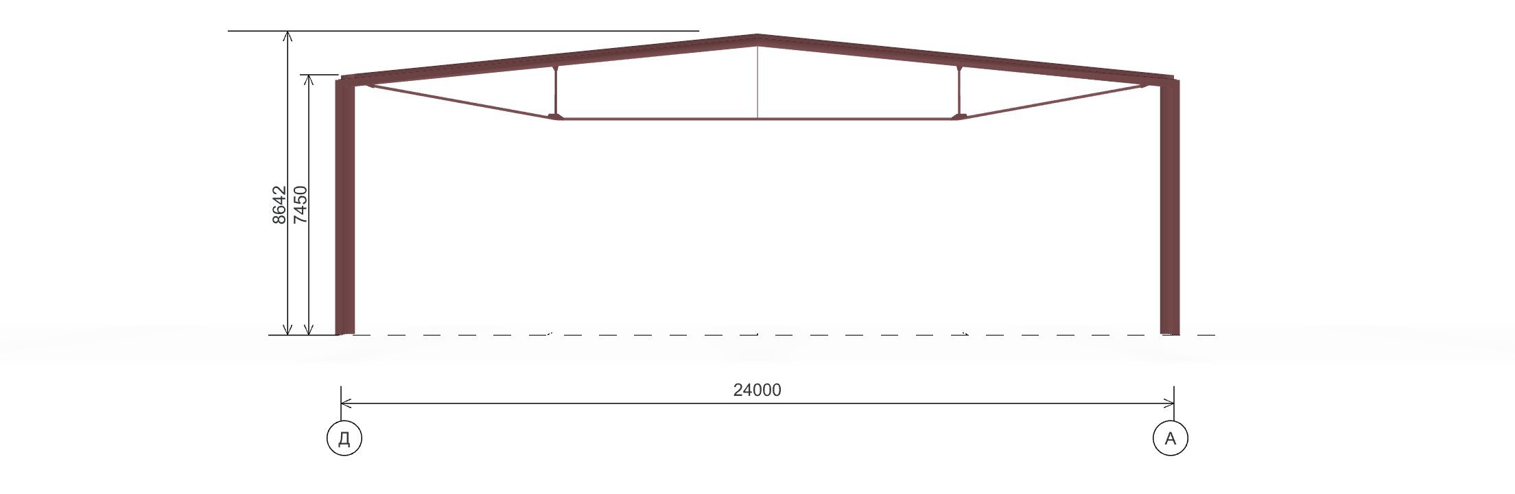 Теплое здание, 1440 кв.м