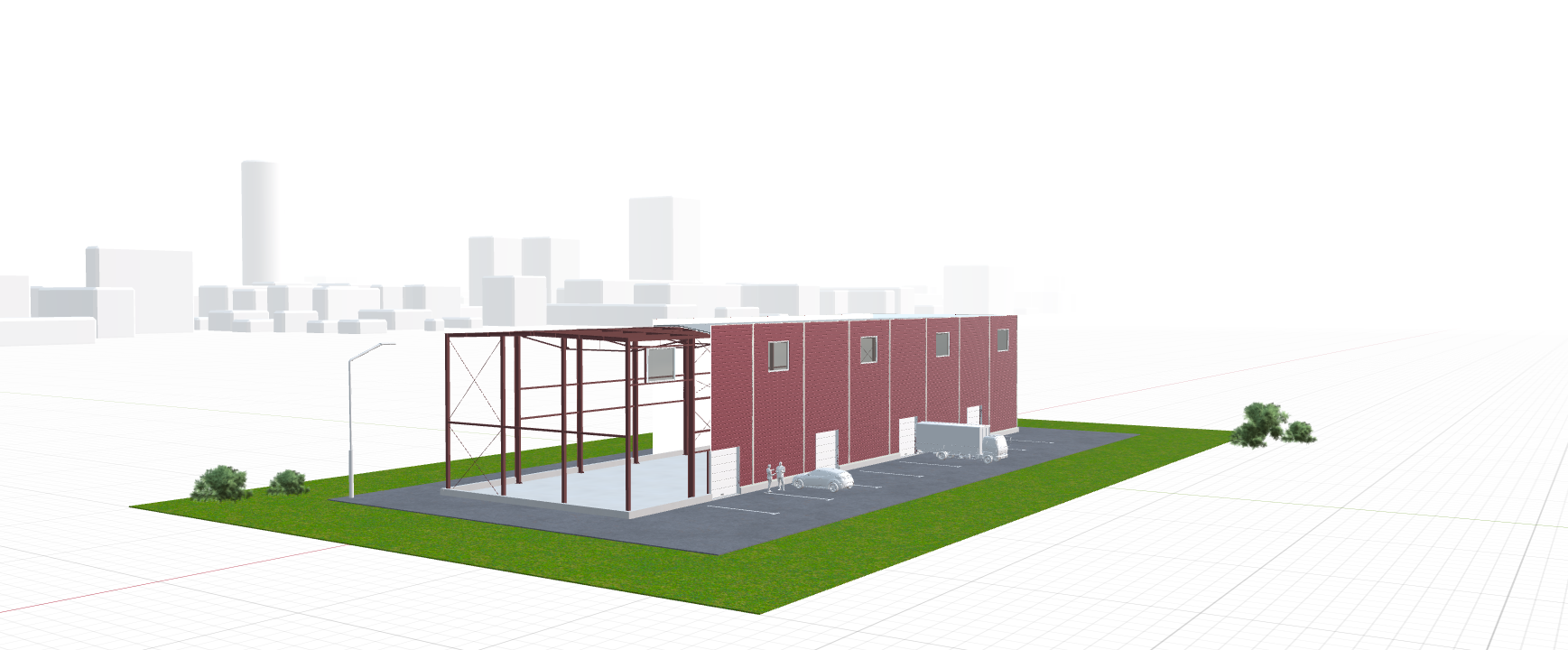 Логистический комплекс, 810 кв.м