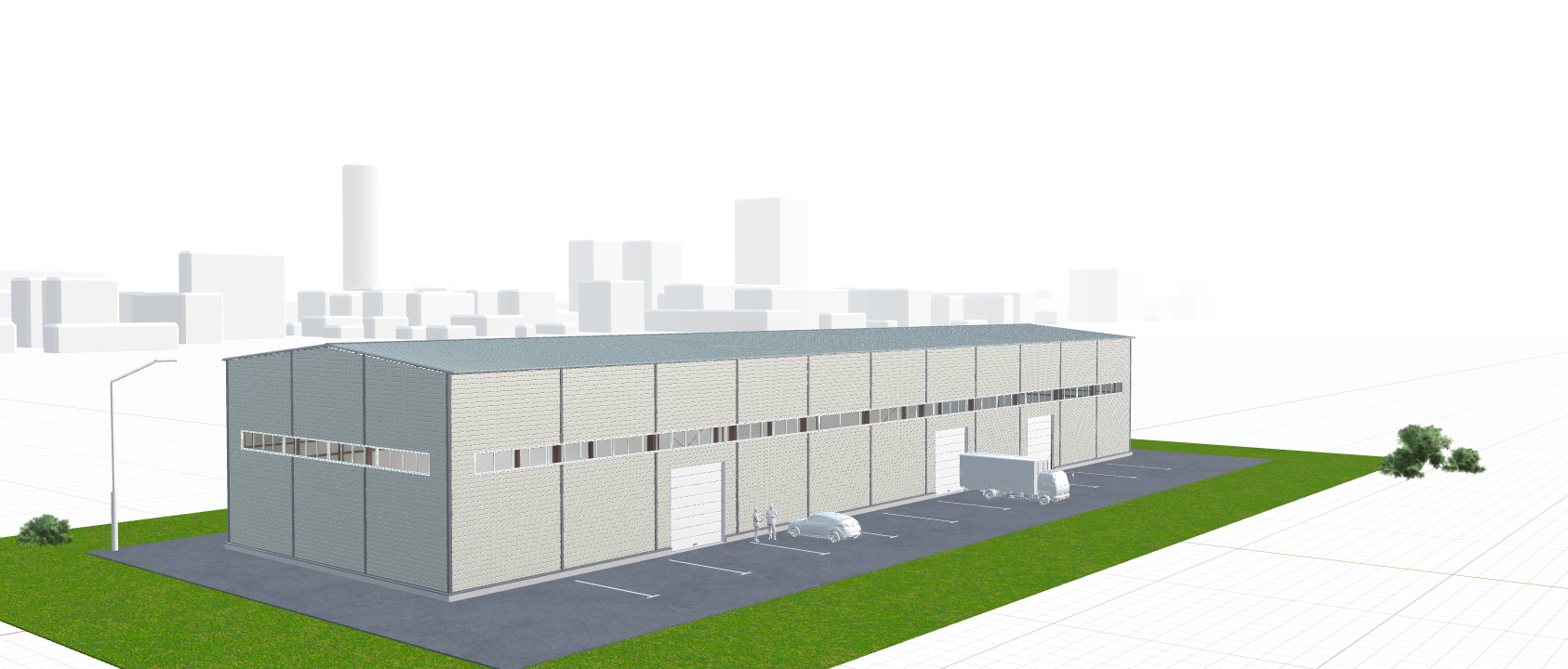 Производственное здание, 1188 кв.м