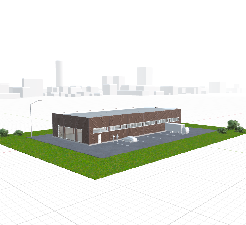 Быстровозводимый магазин, 540 кв.м