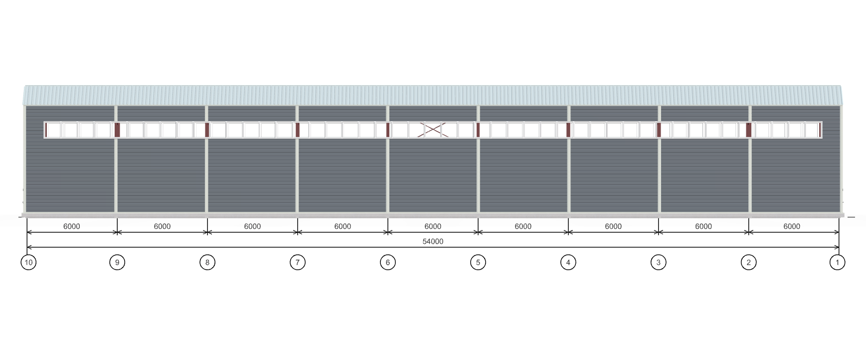 Быстровозводимый автосервис, 1296 кв.м