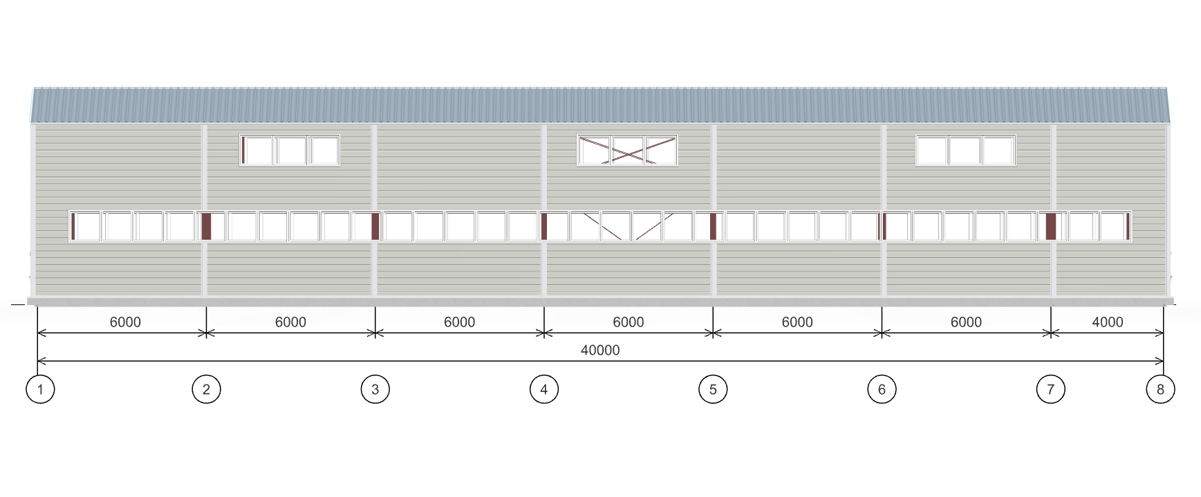 Теплое здание, 960 кв.м
