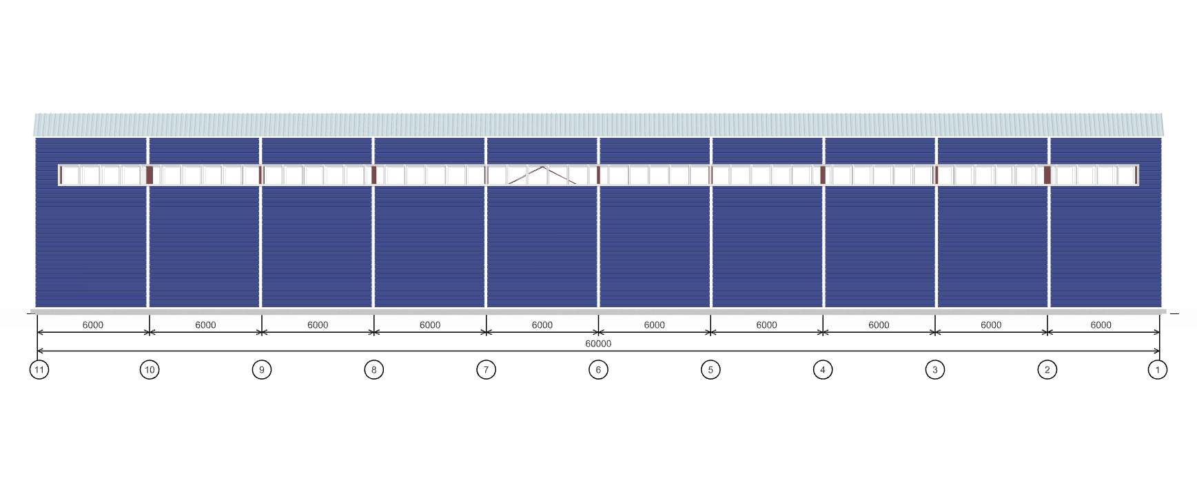 Быстровозводимое здание, 1440 кв.м