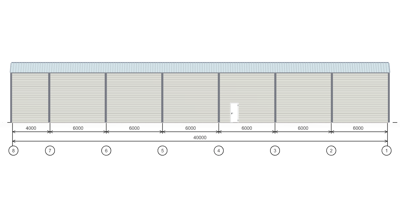 Быстровозводимый склад, 800 кв.м