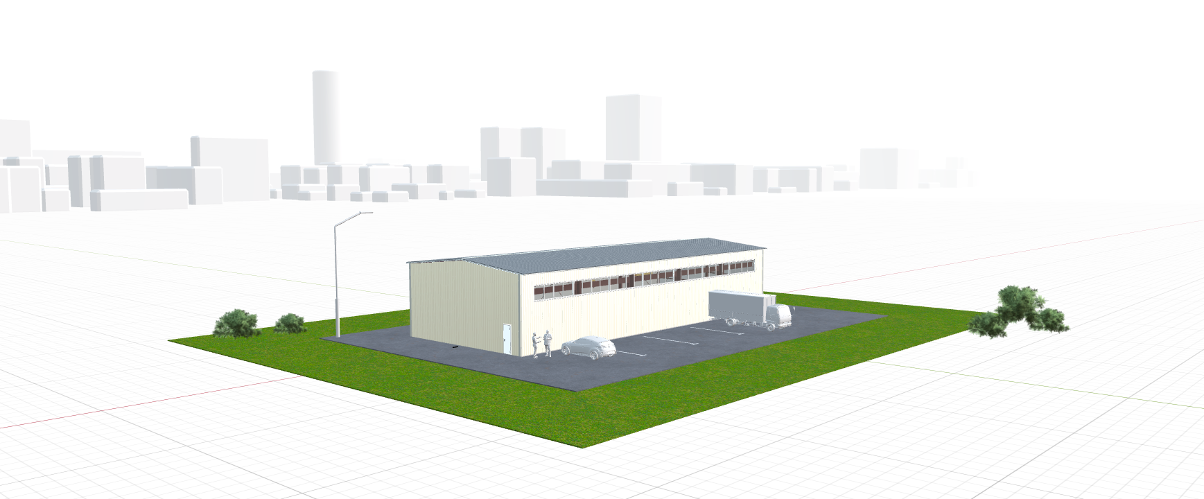 Склад для хранения спецтехники, 360 кв.м