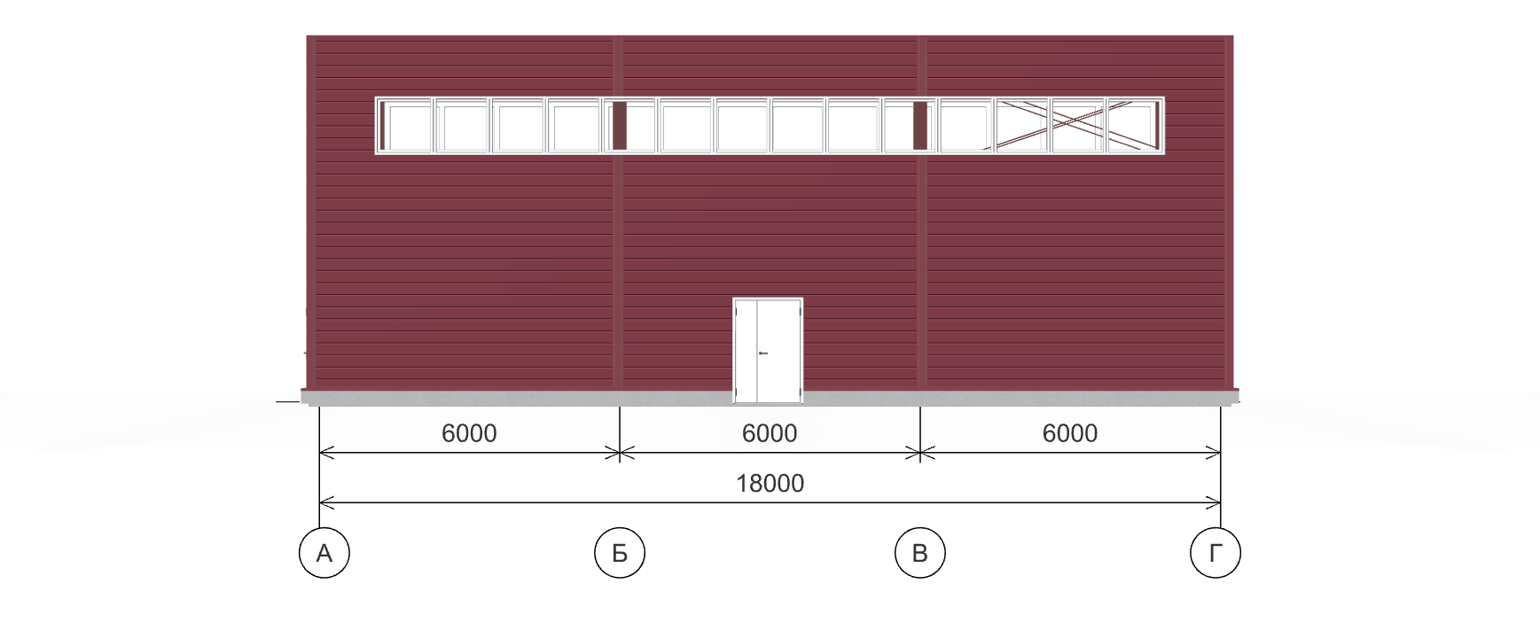 Быстровозводимый автосервис, 684 кв.м