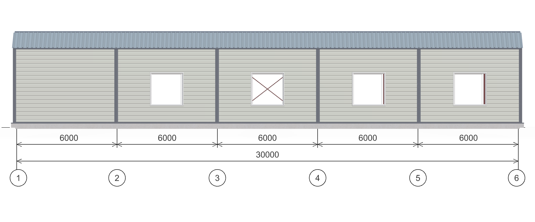 Быстровозводимый офис, 540 кв.м