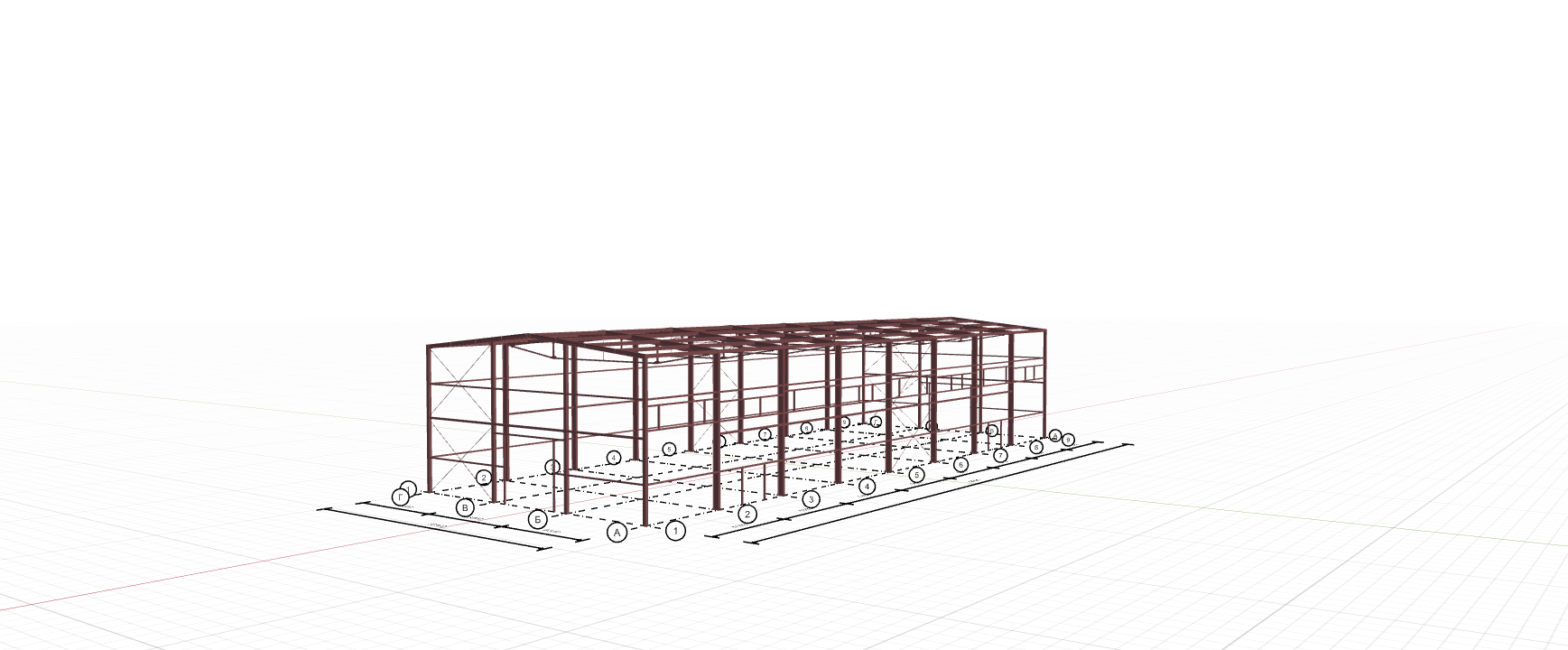 Быстровозводимый торговый павильон, 864 кв.м