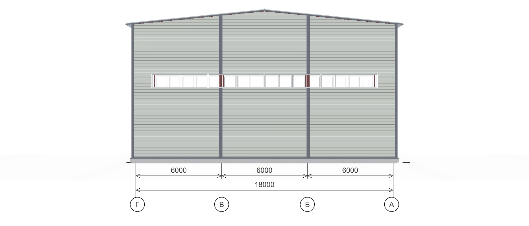 Производственное здание, 1188 кв.м