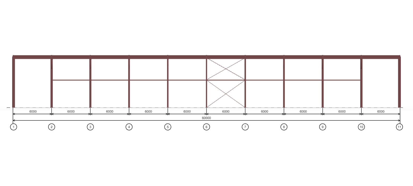 Каркас для столовой, 1440 кв.м