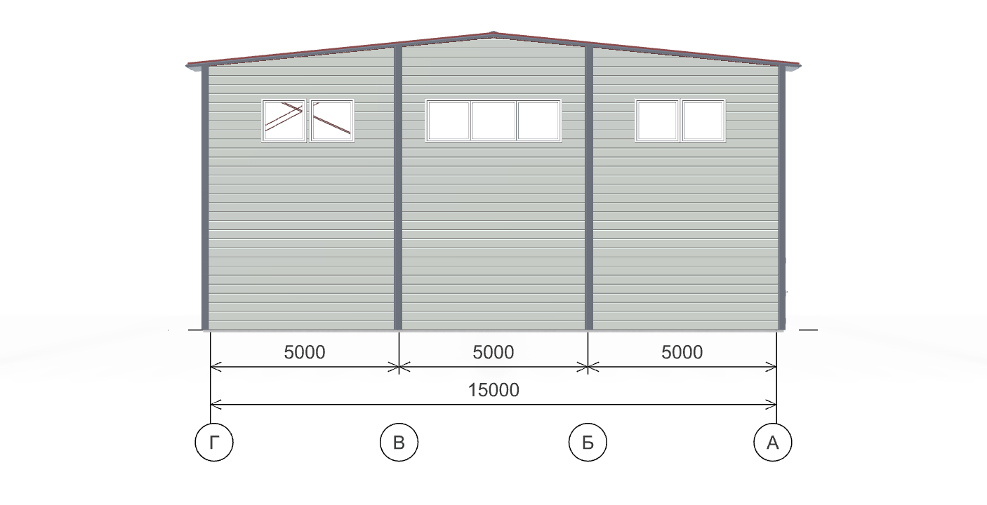 Быстровозводимый автосервис, 450 кв.м