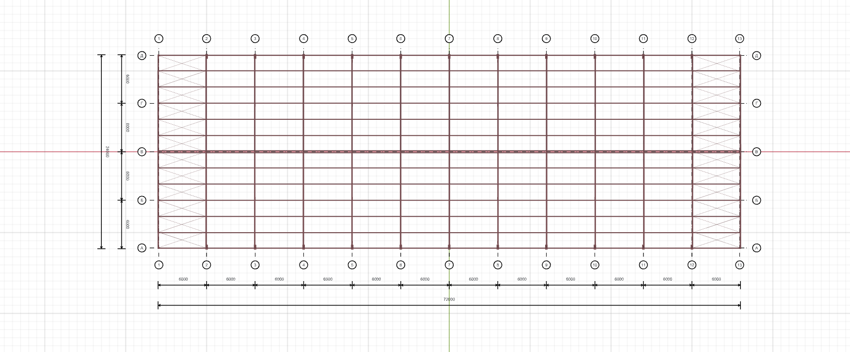 Производственное здание с кран-балкой, 1728 кв.м