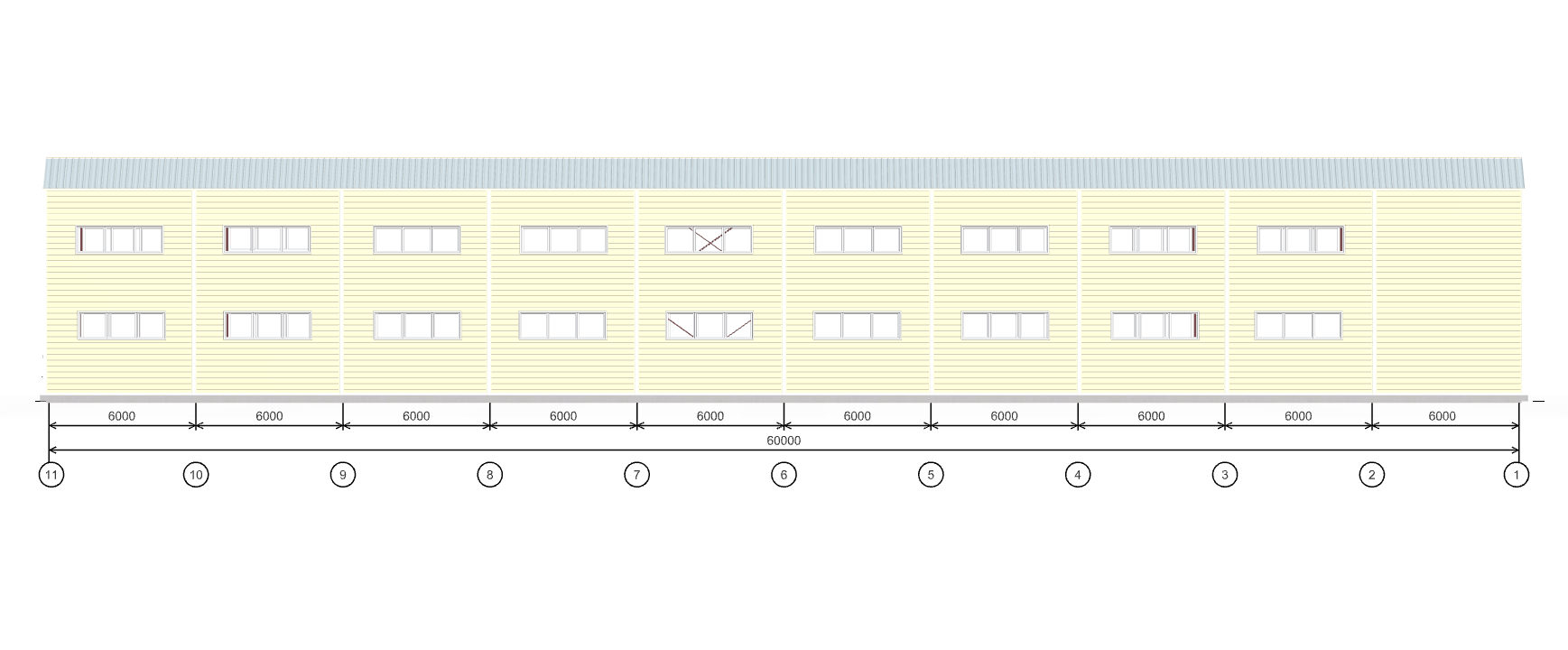 Быстровозводимый спортзал, 1440 кв.м