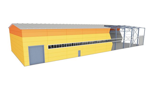 Быстровозводимые утепленные ангары под ключ, цены на теплые ангары в ...